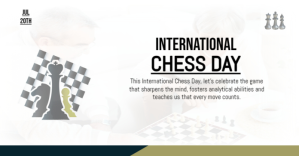international chess day Ibinahaging Larawan sa Facebook template