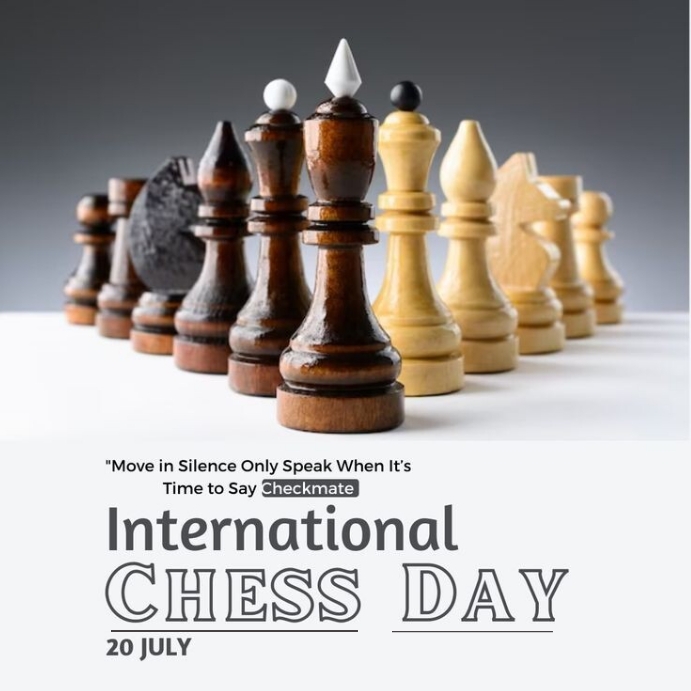 Plantilla de International chess day Instagram post | PosterMyWall