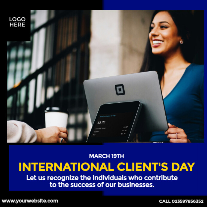 Copy of International Client's Day | PosterMyWall