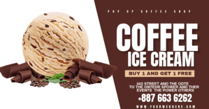 international coffee ice cream Изображение, которым поделились на Facebook template