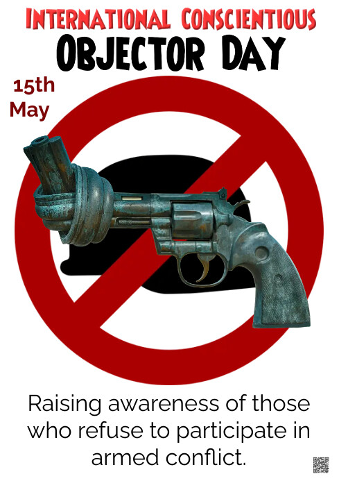 International conscientious objector day Template | PosterMyWall