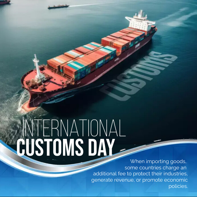 Customs Poster Task International Customs Day Template | PosterMyWall