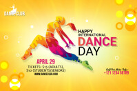 International Dance Day banner Spanduk 4