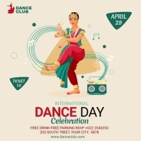 international Dance Day Instagram Post template