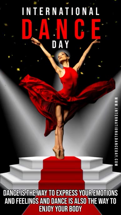 Plantilla de International Dance Day Post | PosterMyWall