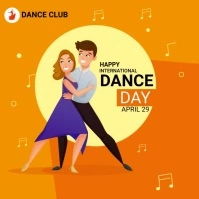 International Dance Day Template Instagram Post