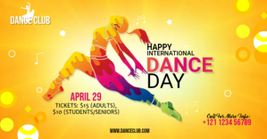 International Dance Day Template Facebook Shared Image