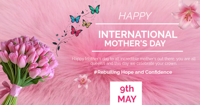 international day delt Facebook-billede template