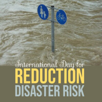 International Day for Disaster Risk Reduction Template | PosterMyWall