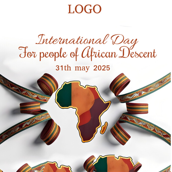 International day for people of African descent Template | PosterMyWall