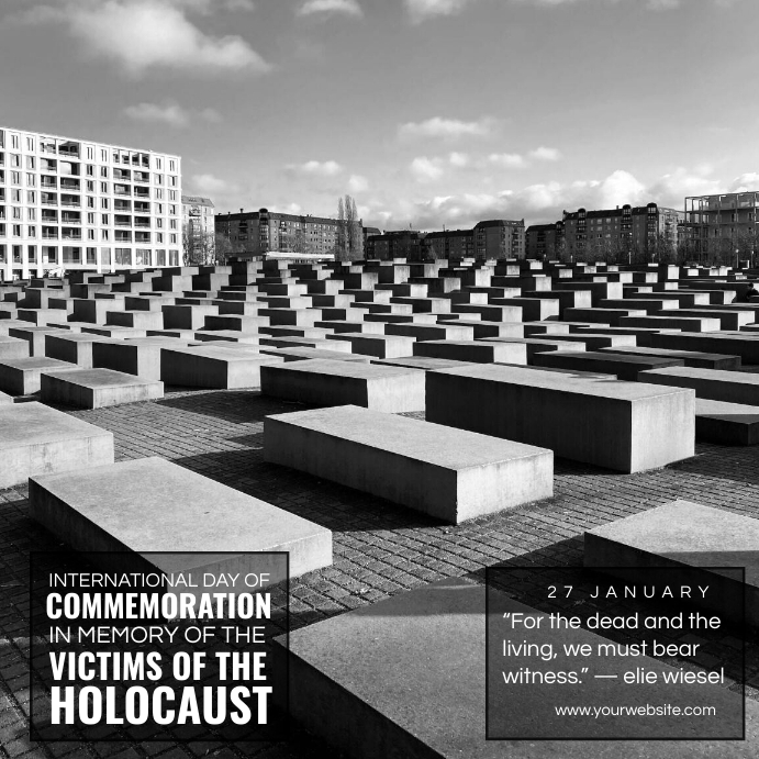 International Day of Commemoration in memory Template | PosterMyWall