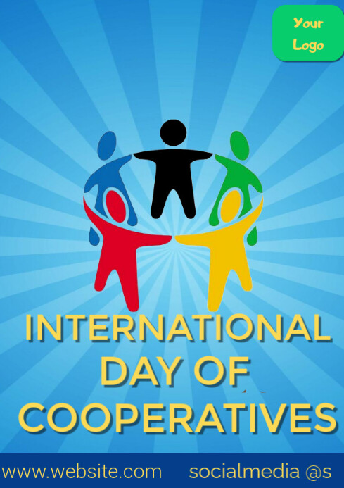 International Day of Cooperatives A4 template