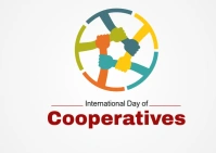 International Day of Cooperatives Pocztówka template
