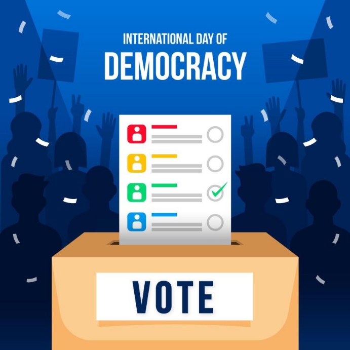 Copy of International day of Democracy design concept | PosterMyWall