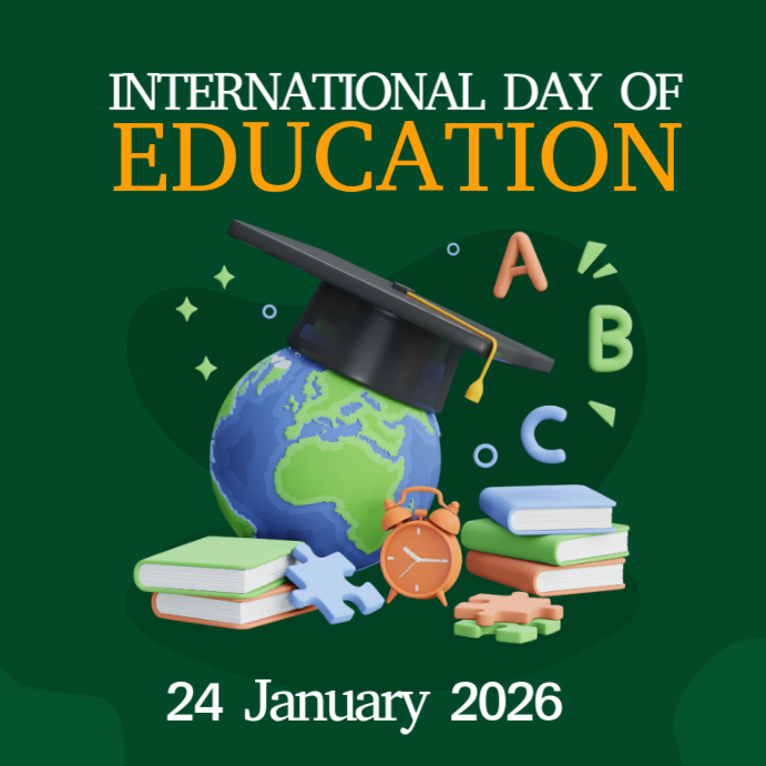 International day of education 2026 Template | PosterMyWall