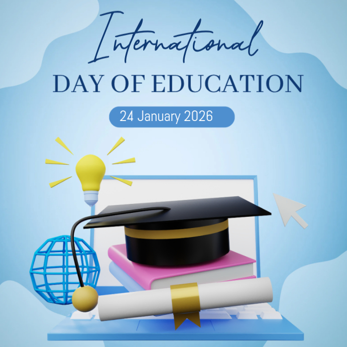 International Day Of Education Template | PosterMyWall