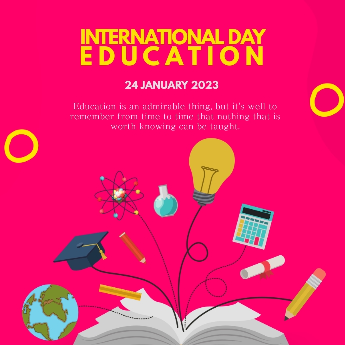 Copy of International Day Of Education PosterMyWall