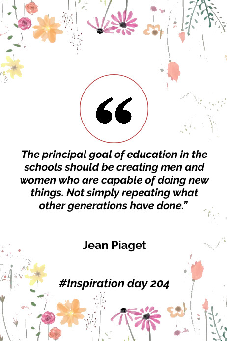 Education Events Program Quote INTERNATIONAL DAY OF EDUCATION QUOTES POSTER Template | PosterMyWall