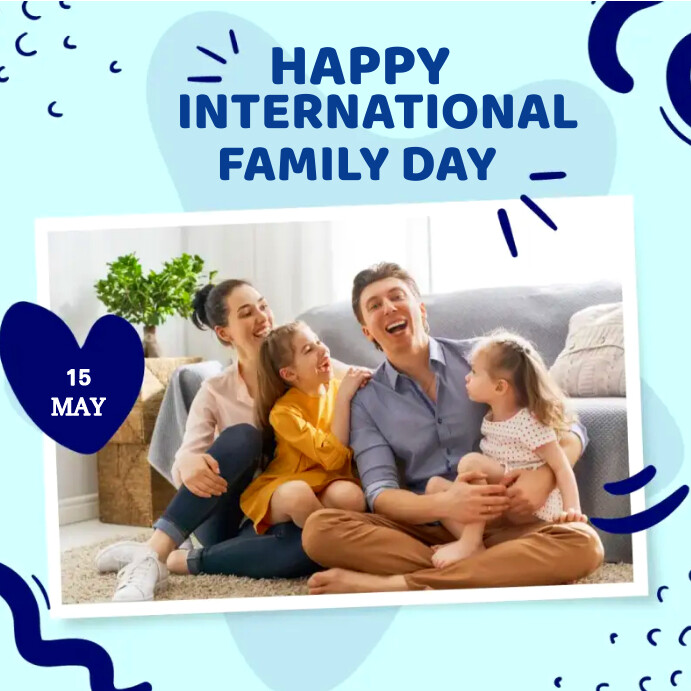international day of families celebration Template | PosterMyWall