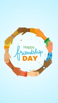 International Day of Friendship História do Instagram template