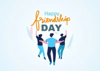 International Day of Friendship Postcard template