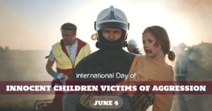 International Day of Innocent Children Victim Изображение, которым поделились на Facebook template