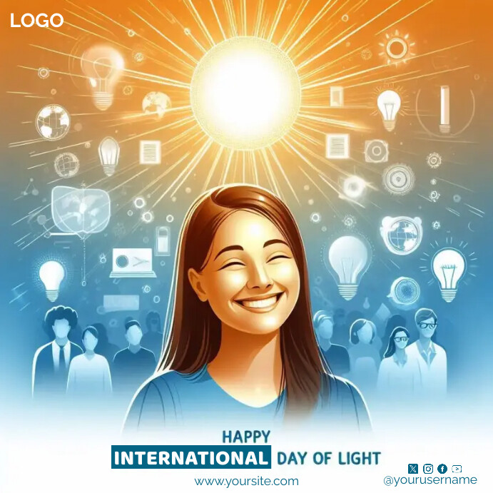 Copy of International Day of Light | PosterMyWall