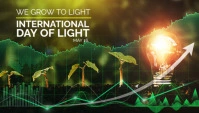 INTERNATIONAL DAY OF LIGHT Blog Header template