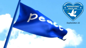 International Day of Peace Template Post di Twitter