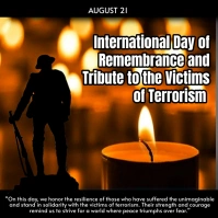 International Day of Remembrance and Tribute Square (1:1) template