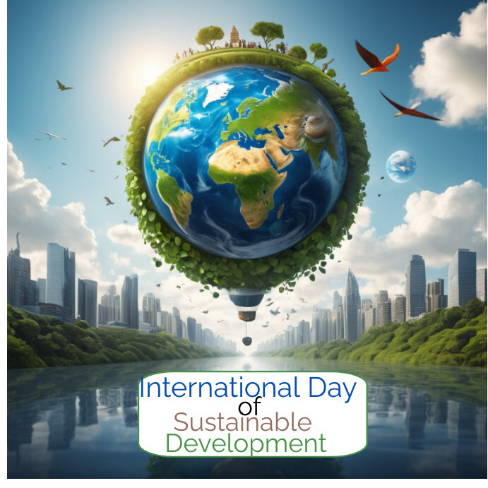 International Day of Sustainable Development Publicação no Instagram template