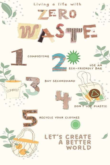 International Day Of Zero Waste Template | PosterMyWall