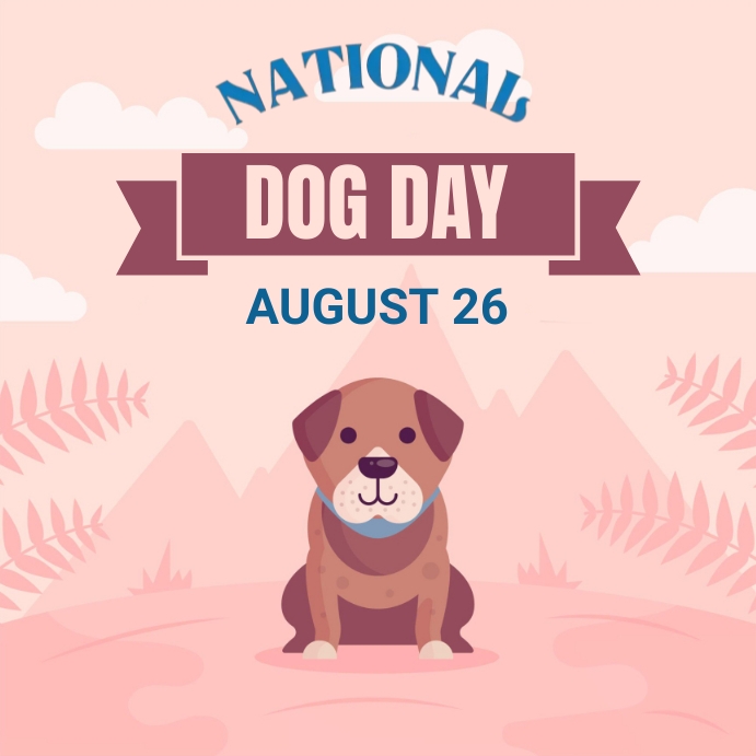 international dog day Template PosterMyWall