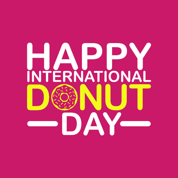 Copy of International Donut Day PosterMyWall