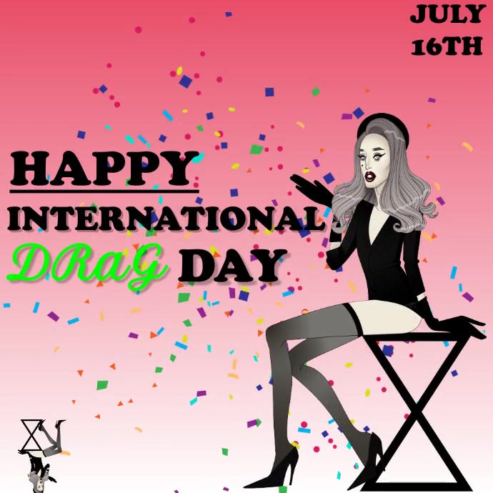 International drag day Template PosterMyWall