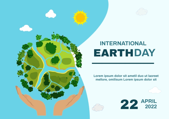 International Earth Day A4 Template | PosterMyWall