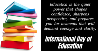 International education of education ปกอีเวนต์บน Facebook template
