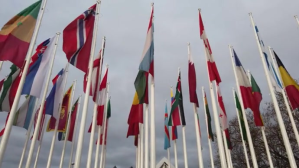 Cinzento International Flags Coverfoto til YouTube-kanal Template