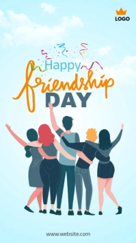 International Friendship Day Instagram Story template