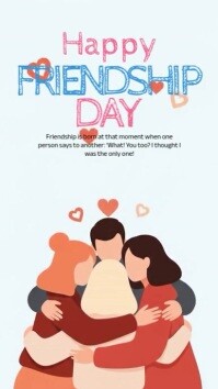 International Friendship Day Instagram Story template