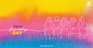International Friendship Day Facebook 共享图片 template
