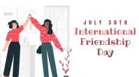 International Friendship Day Design Template Affichage numérique (16:9)