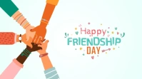 International Friendship Day Twitter Post template