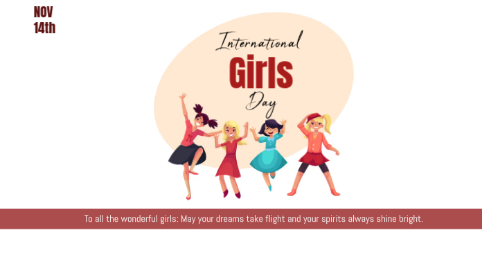 International Girls Day Template | PosterMyWall