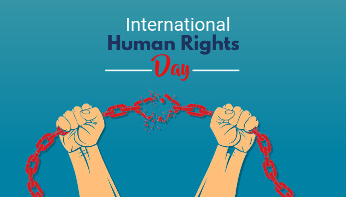 Human Rights Header Copy of International human rights day Blog Header | PosterMyWall