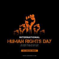 international human rights day Square (1:1) template