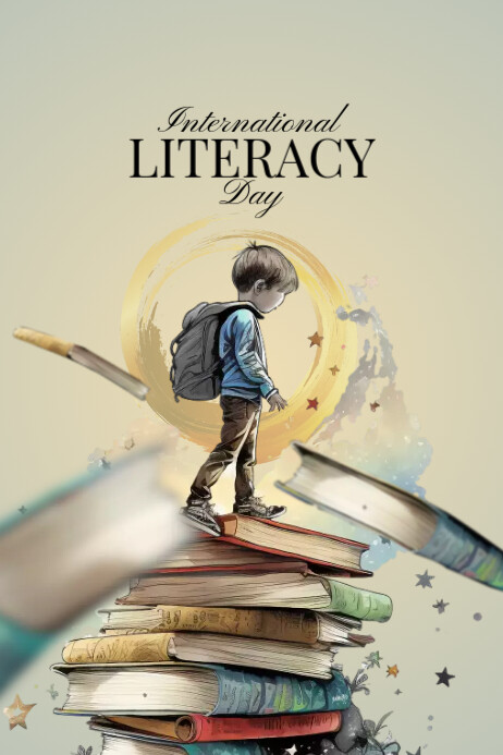 International Literacy Day Poster Template | PosterMyWall