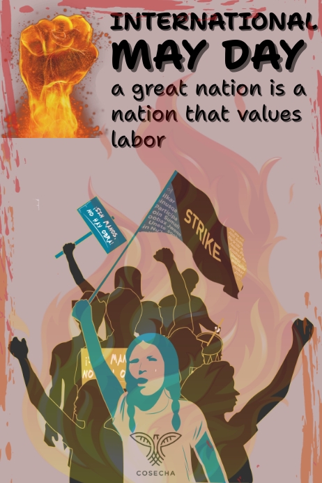 International May Day Template | PosterMyWall