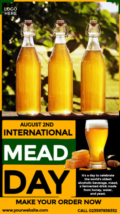 International mead day Template | PosterMyWall