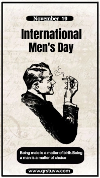 International men's day/Celebration men/Brand Instagram Story template